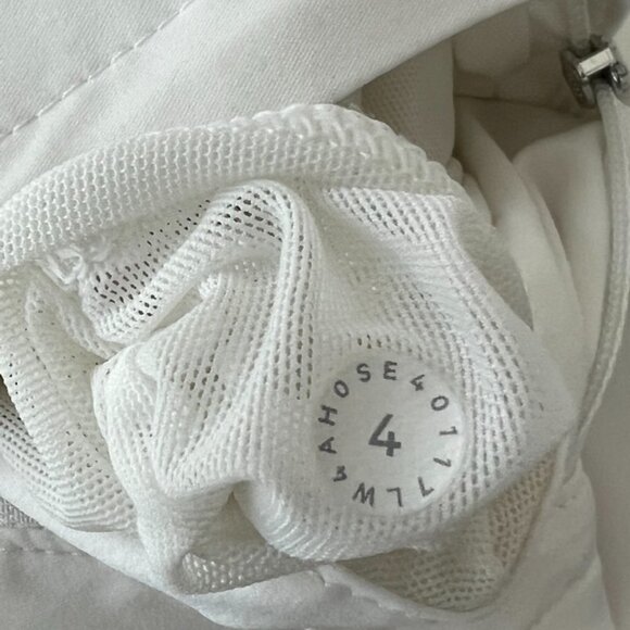 Lululemon White Windraker Hooded Jacket Size 4 /05 - Picture 5 of 5